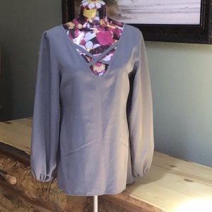 Long sleeve blouse